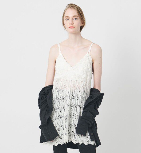 AEWEN MATOPH「＜AEWEN MATOPH＞ニットレースキャミソールワンピース」|ワンピース|