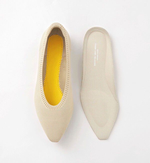 UNITED ARROWS green label relaxing「ウェルネス ニット フラットシューズ -撥水・ウォッシャブル-」|ローファー|