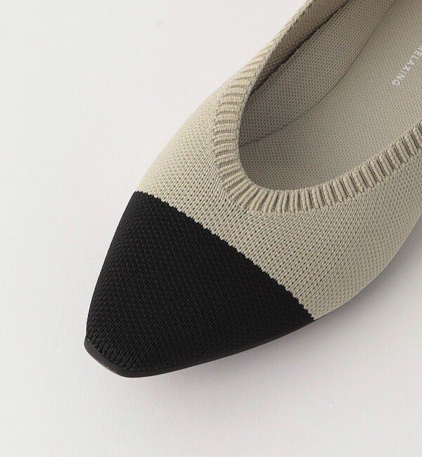 UNITED ARROWS green label relaxing「ウェルネス ニット フラットシューズ -撥水・ウォッシャブル-」|ローファー|