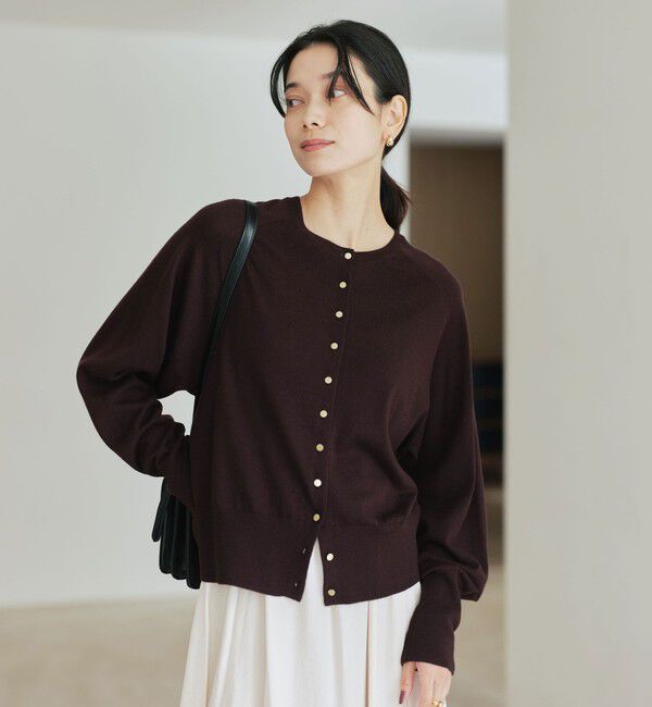 UNITED ARROWS green label relaxing「エブリニット 2WAY カーディガン ウォッシャブル」|カーディガン|