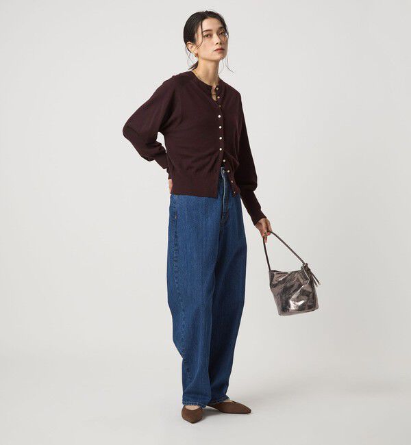 UNITED ARROWS green label relaxing「エブリニット 2WAY カーディガン ウォッシャブル」|カーディガン|