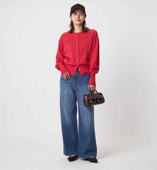 UNITED ARROWS green label relaxing「エブリニット 2WAY カーディガン ウォッシャブル」|カーディガン|