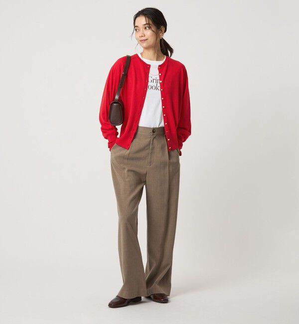 UNITED ARROWS green label relaxing「エブリニット 2WAY カーディガン ウォッシャブル」|カーディガン|