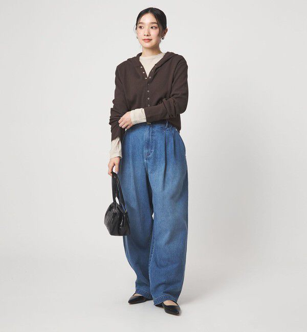 UNITED ARROWS green label relaxing「【WEB限定】＜at ease＞シアー テンジク ロングスリーブ カットソー」|Tシャツ・カットソー|