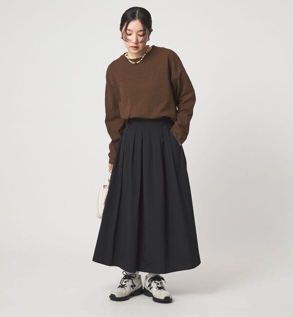 UNITED ARROWS green label relaxing「【WEB限定】＜at ease＞ナンバー プリント TEE」|Tシャツ・カットソー|