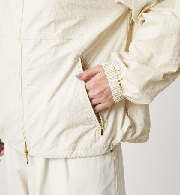 UNITED ARROWS green label relaxing「【WEB限定】＜at ease＞フード ブルゾン マシンウォッシャブル 撥水 UVカット」|ブルゾン・スタジャン|