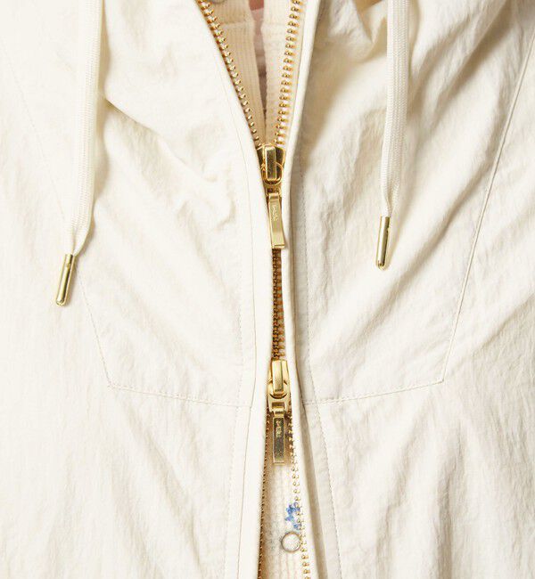 UNITED ARROWS green label relaxing「【WEB限定】＜at ease＞フード ブルゾン マシンウォッシャブル 撥水 UVカット」|ブルゾン・スタジャン|