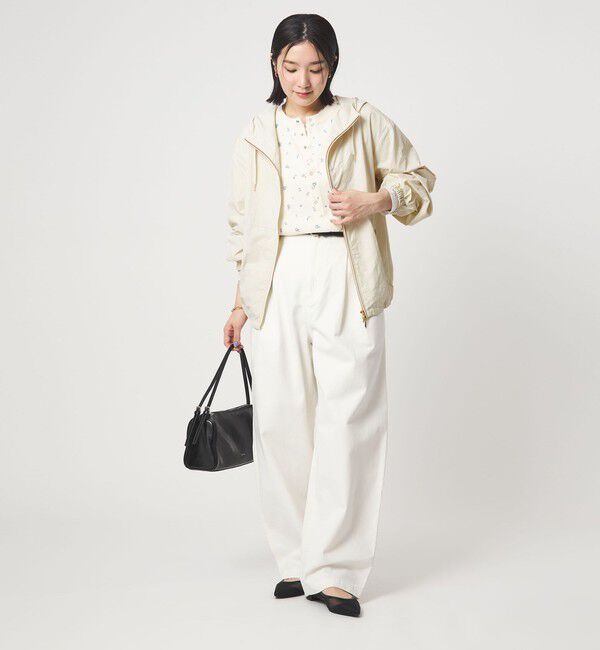 UNITED ARROWS green label relaxing「【WEB限定】＜at ease＞フード ブルゾン マシンウォッシャブル 撥水 UVカット」|ブルゾン・スタジャン|