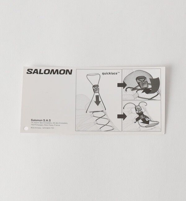 BEAUTY&YOUTH UNITED ARROWS「＜Salomon＞XT-WHISPER WHITE/スニーカー」|スニーカー|