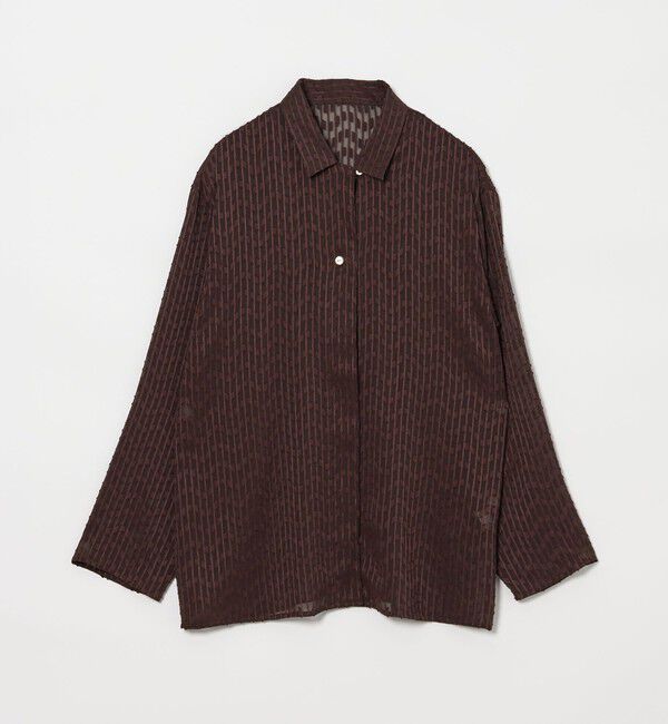 STEVEN ALAN「＜Steven Alan＞シフォン ジャガード シャツ」|シャツ・ブラウス|