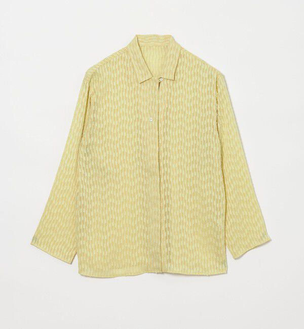 STEVEN ALAN「＜Steven Alan＞シフォン ジャガード シャツ」|シャツ・ブラウス|