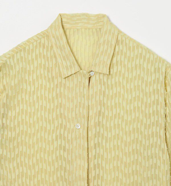 STEVEN ALAN「＜Steven Alan＞シフォン ジャガード シャツ」|シャツ・ブラウス|