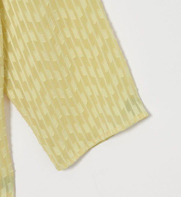 STEVEN ALAN「＜Steven Alan＞シフォン ジャガード シャツ」|シャツ・ブラウス|