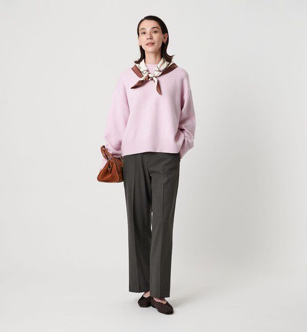 BEAUTY&YOUTH UNITED ARROWS「裏起毛バックゴム ストレートパンツ ウォッシャブル」|スラックス|