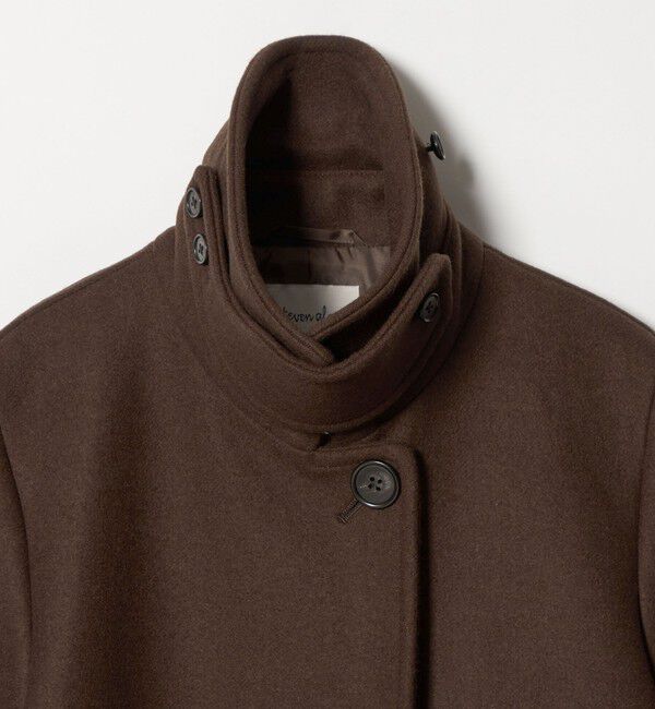 STEVEN ALAN「＜Steven Alan＞ウール カシミヤ テント ロング コート」|ステンカラーコート|
