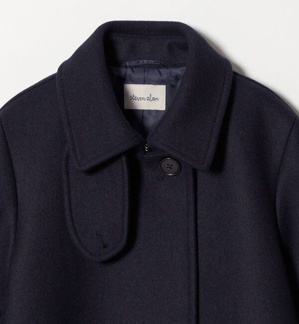 STEVEN ALAN「＜Steven Alan＞ウール カシミヤ テント ロング コート」|ステンカラーコート|