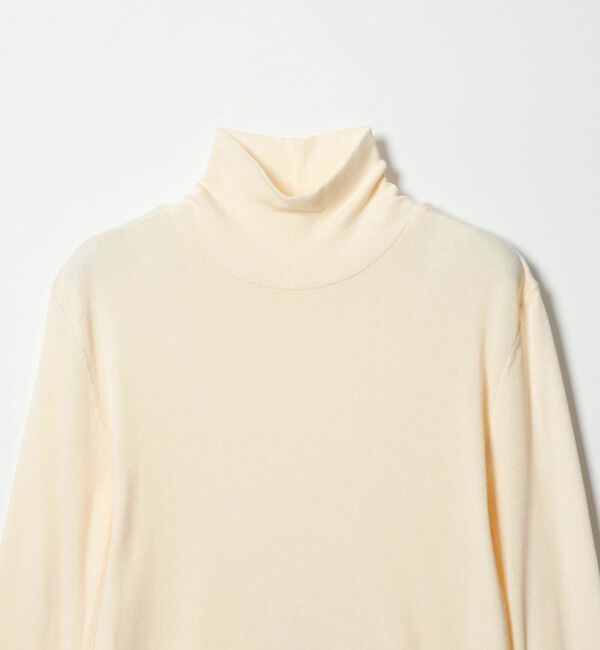 STEVEN ALAN「＜Steven Alan＞コットン シルク リブ タートルネック プルオーバー」|Tシャツ・カットソー|