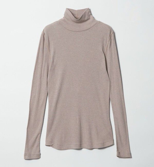 STEVEN ALAN「＜Steven Alan＞コットン シルク リブ タートルネック プルオーバー」|Tシャツ・カットソー|