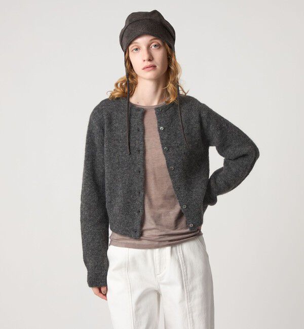 STEVEN ALAN「＜Steven Alan＞ショート ニット カーディガン」|カーディガン|