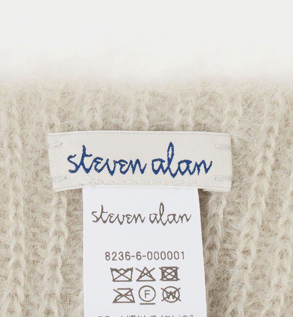 STEVEN ALAN「＜Steven Alan＞モヘヤ ミックス トライアングル ストール」|マフラー|