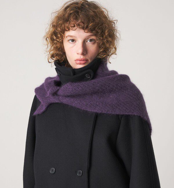 STEVEN ALAN「＜Steven Alan＞モヘヤ ミックス トライアングル ストール」|マフラー|