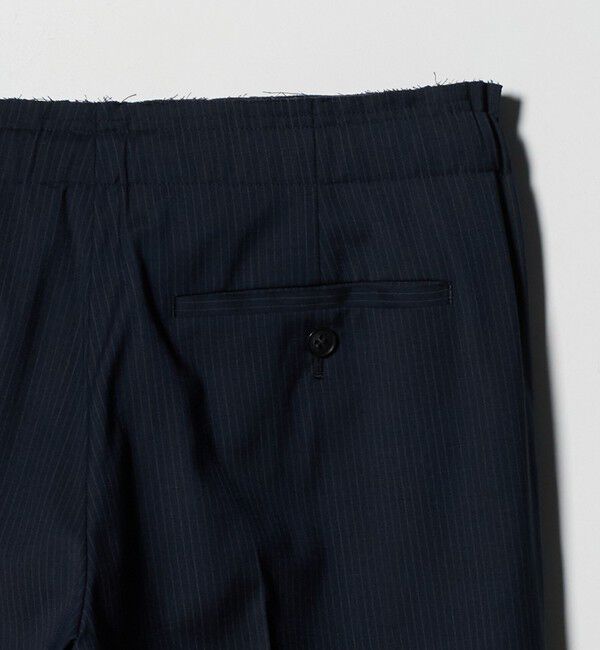 ATTISESSION「＜ATTISESSION＞ストレート トラウザー ストライプ」|スラックス|