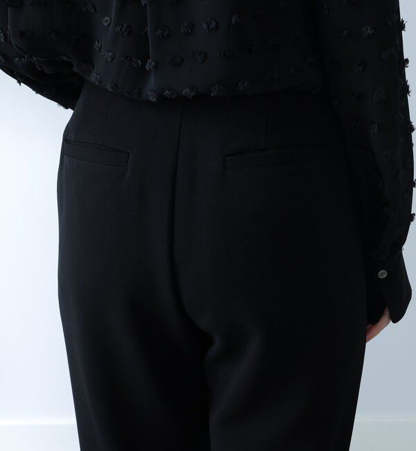 Demi-Luxe BEAMS 「トリアセ 1タック パンツ＊」|スラックス|