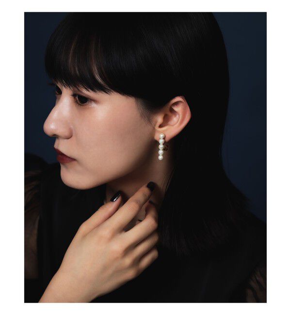 Demi-Luxe BEAMS 「【別注】jour couture / full.01 パールイヤリング」|イヤリング|