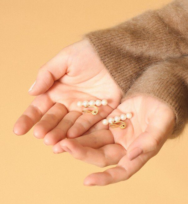 Demi-Luxe BEAMS 「【別注】jour couture / full.01 パールイヤリング」|イヤリング|