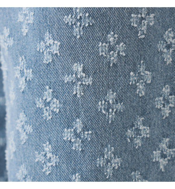 Ray BEAMS 「ジャカード デニム パンツ」|デニム|