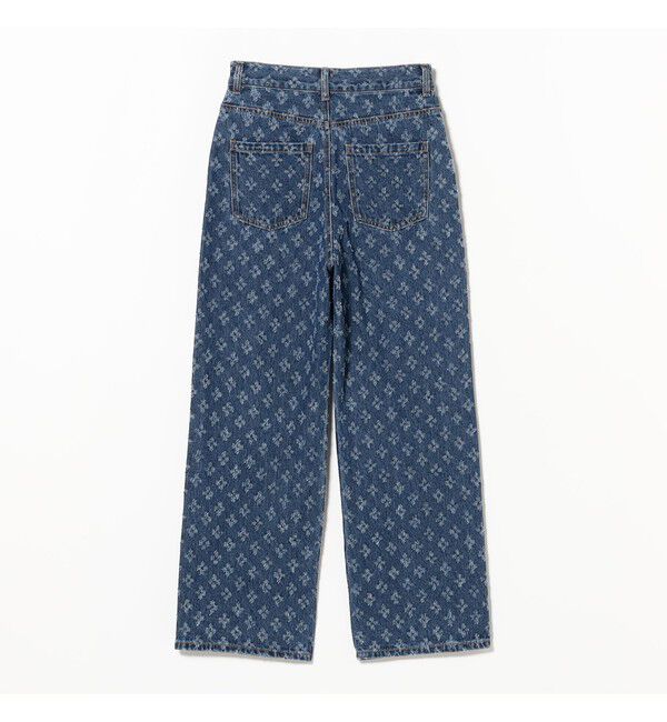 Ray BEAMS 「ジャカード デニム パンツ」|デニム|