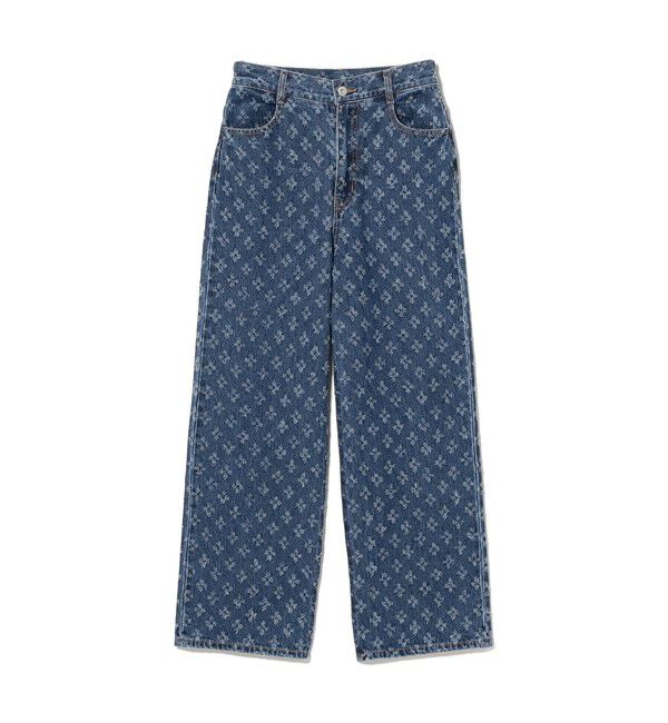 Ray BEAMS 「ジャカード デニム パンツ」|デニム|