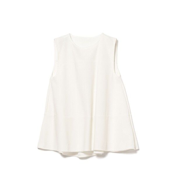 Demi-Luxe BEAMS 「ラッセルメッシュ ノースリーブ プルオーバー」|Tシャツ・カットソー|