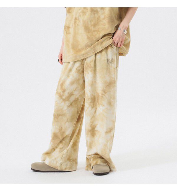 BEAMSBOY「【別注】NEEDELS / ベロア パンツ」|チノ|