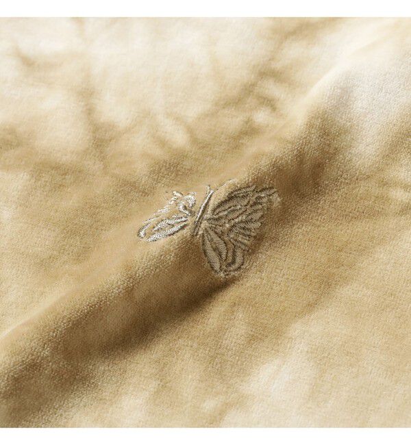 BEAMSBOY「【別注】NEEDLES / ベロア Uネック Tシャツ」|Tシャツ・カットソー|