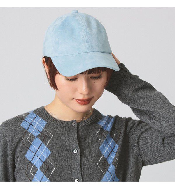 Ray BEAMS 「スエード調 キャップ」|その他|Lt.BLUE