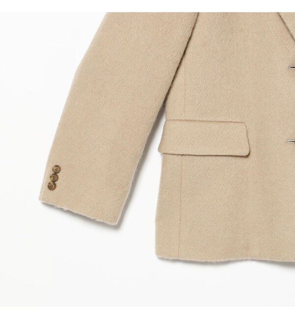Demi-Luxe BEAMS 「モヘヤループ シャギー ジャケット」|ダッフルコート|