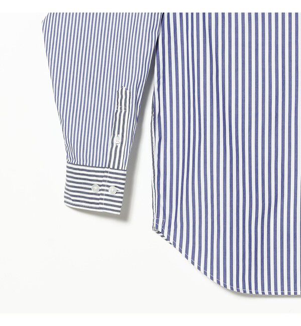 BEAMSBOY「ストライプ クレイジー ボタンダウン ロングスリーブ」|シャツ・ブラウス|