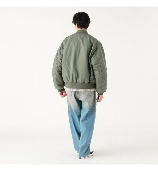 BEAMS「リラックスフィット THERMOLITE(R) MA-1 （撥水）」|ブルゾン・スタジャン|