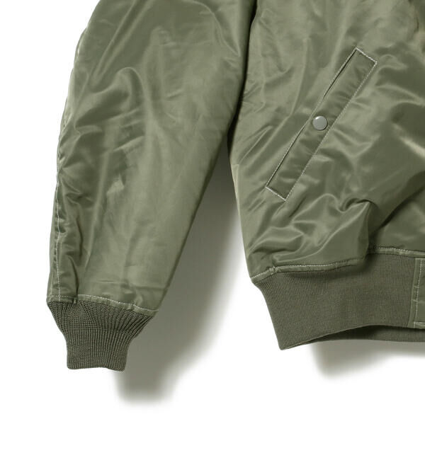 BEAMS「リラックスフィット THERMOLITE(R) MA-1 （撥水）」|ブルゾン・スタジャン|