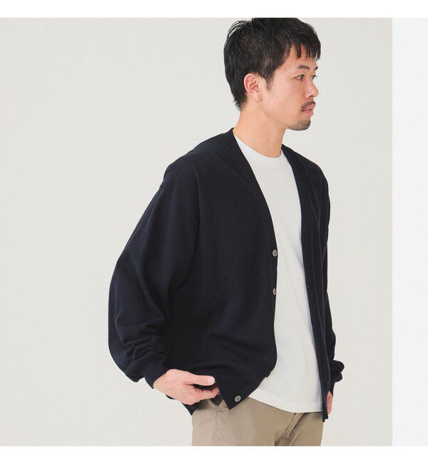 BEAMS「リラックス ソリッド カーディガン」|ニット・セーター|