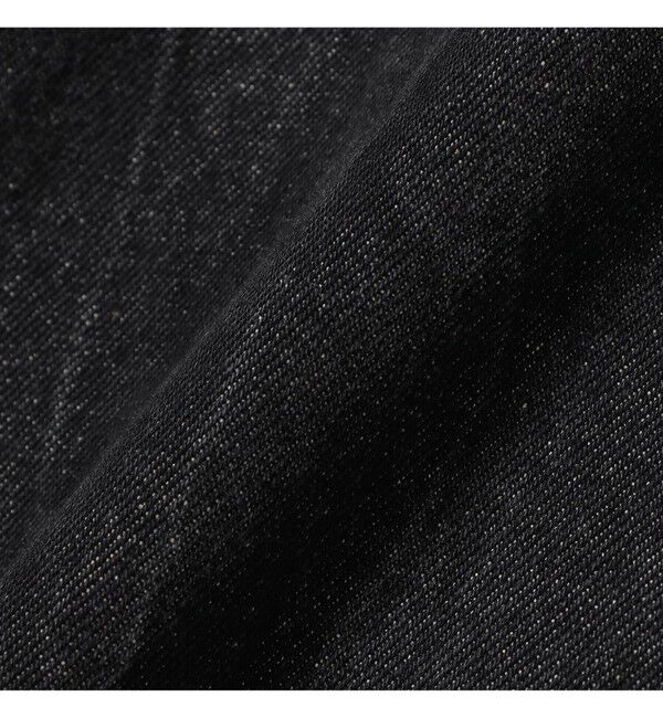 BEAMS「5ポケット クウォーターレングス ワイドデニム」|デニム|