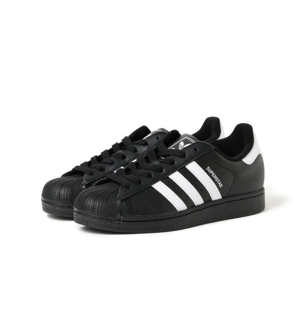 BEAMS「adidas / SUPERSTAR 2 BLACK」|スニーカー|BLACK