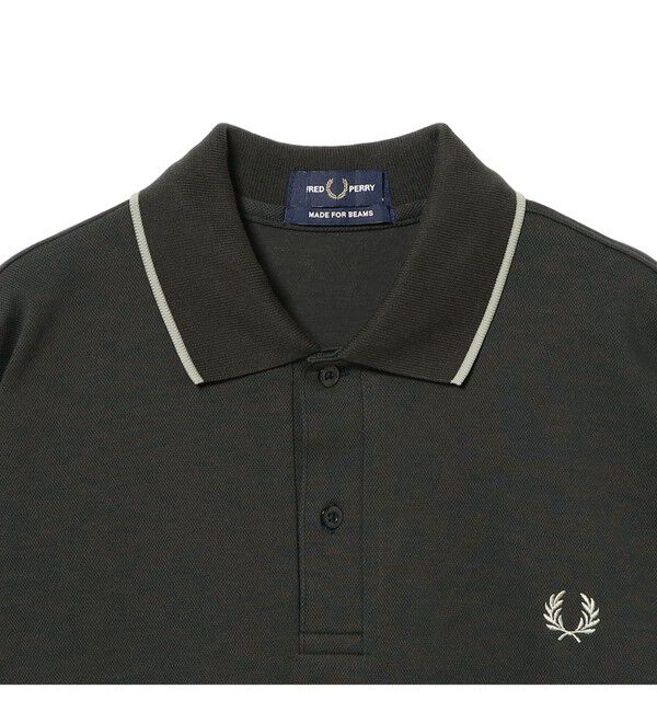 BEAMS「【別注】FRED PERRY / SINGLE TIP RELAX PIQUE TEXTURE SHIRT」|ポロシャツ|