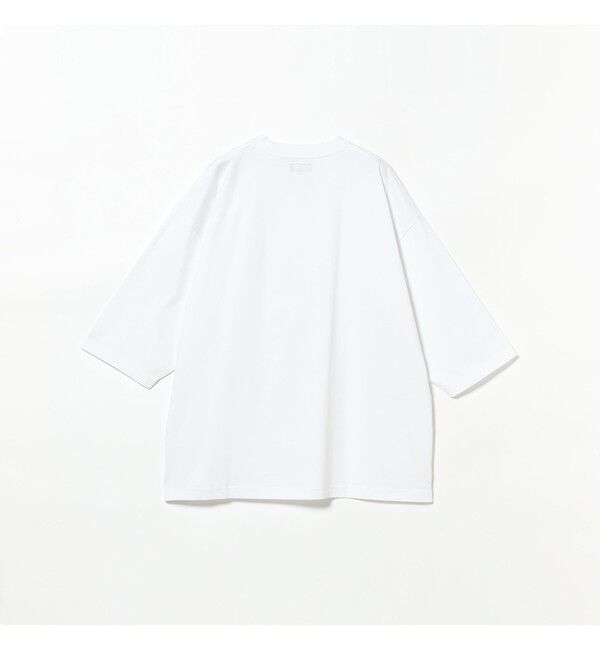 BEAMS「シルケット 8分袖 クルーネック Tシャツ」|Tシャツ・カットソー|