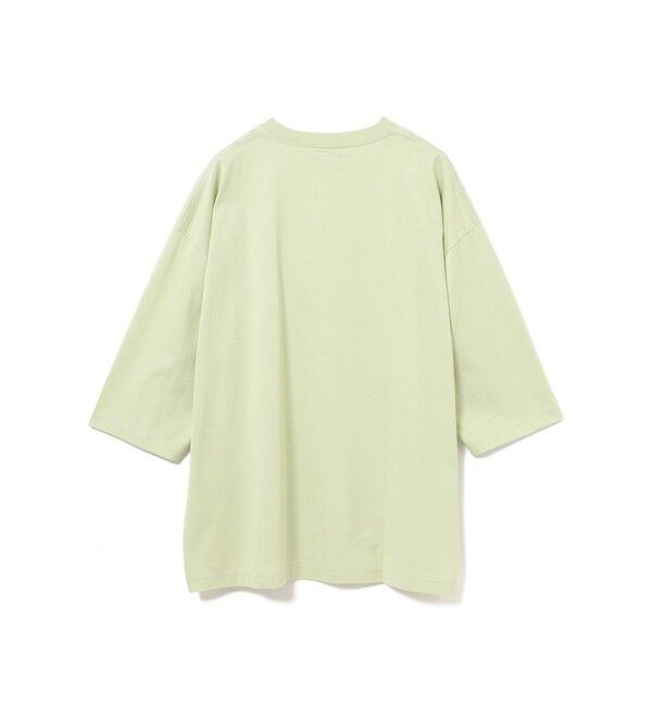 BEAMS「シルケット 8分袖 クルーネック Tシャツ」|Tシャツ・カットソー|