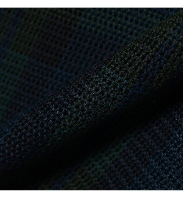 BEAMS「ワイドショートフィット メッシュ ジップアップ シャツ」|シャツ・ブラウス|