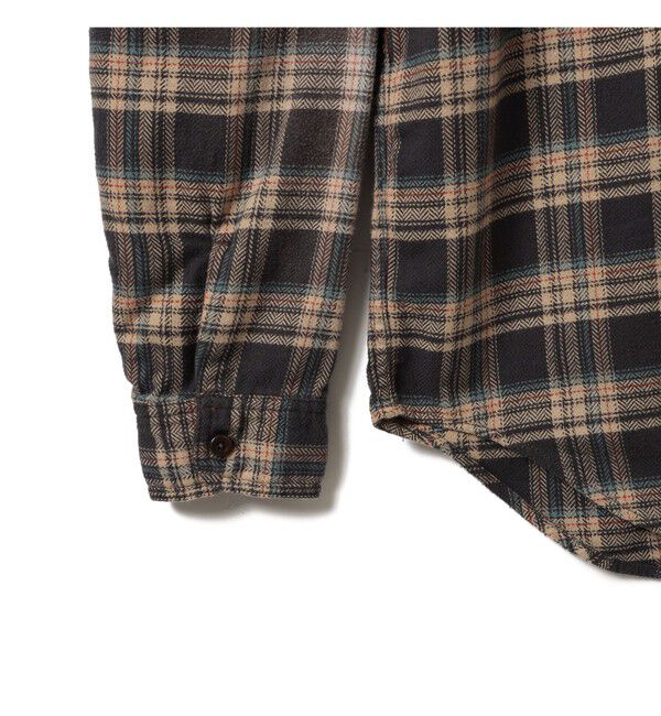 BEAMS「ワイドフィット フェード チェックシャツ」|シャツ・ブラウス|