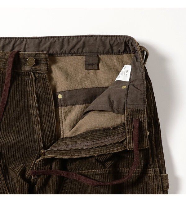 BEAMS「ダブル二ー コーデュロイ ワークパンツ」|チノ|