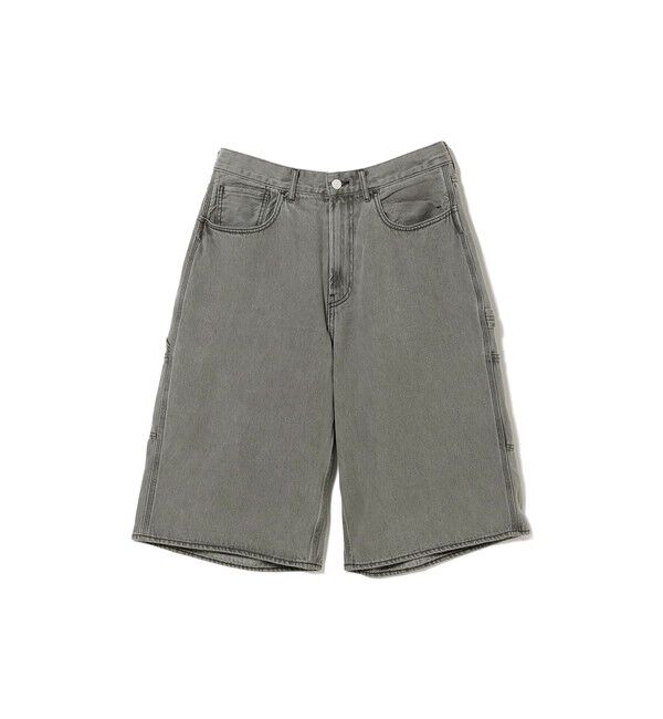 BEAMS「クォーターレングス ペインターデニム」|デニム|